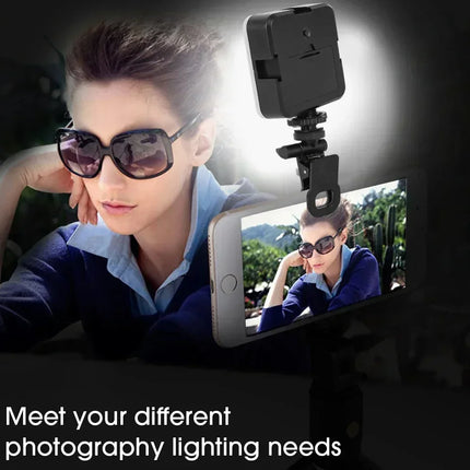Selfie Light & Phone Light Clip for iPhone Phone LED Light for Selfies, Makeup, TikTok, Live Streaming & Video Conferencing