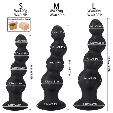 NEW Big Anal Plug Long Anal Beads Balls Dildo Training Kit Butt Plug Suction Cup Lesbian Gay Sex Toys for Women Men Buttplug 18+