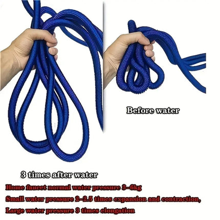 Magic Watering Hose Flexible Expandable Garden Hose Reels Water Hose Pipe Car Wash Hose Quick Connector With 25ft-150ft