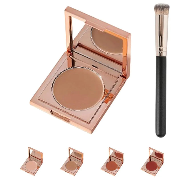 Waterproof Colored Clay CC Undereye Corrector Long Lasting Moisturizing Eye Concealer Facial Makeup Cover Dark Circles