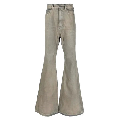 Brand New Rick Washed Sand Zipper Pocket Fit slim opium PANT Jeans Cotton Denim Pants Comfort Casual Jeans Size S M L XL #B6