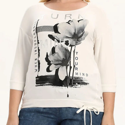 Womens plus size woven round neck shirt belongs to the category of womens clothing