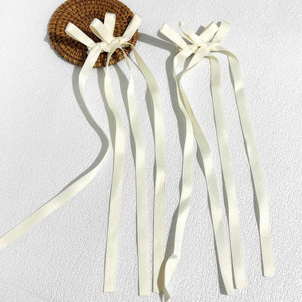 Fashion Bow Ribbon Hair Clips For Women Girls Lace Hairpins Barrettes Set Korean Bow Clips Party Hair Accessories Headwear Gifts