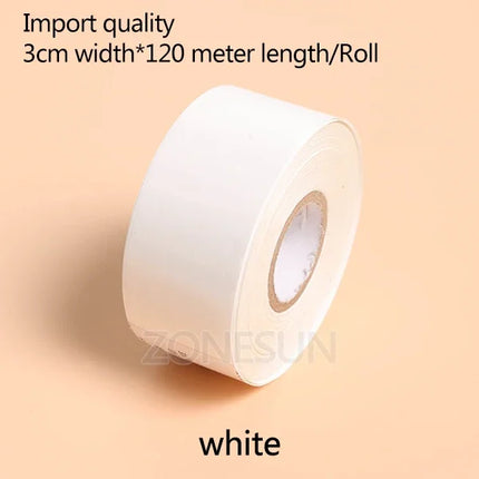 ZONESUN Hot Stamping Foil 3cm Hot Stamp Ribbon Date Coding Foil Paper Hot Embossing Foil Paper Make Colorful Logo