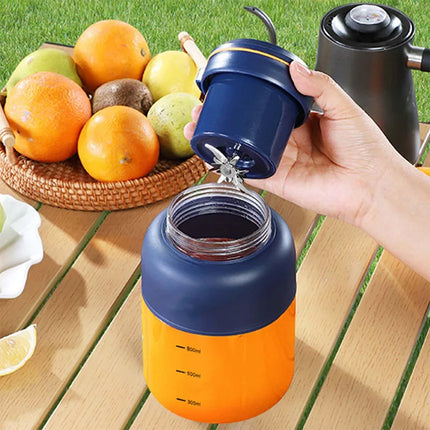 1300ml Wireless Juicer Cup 38-blade Rechargeable Juicer With Ice Crushing Portable Travel Juicer For Shake Fruits Vegetables