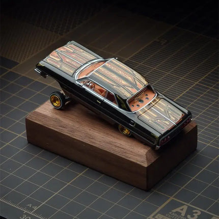 [PreSale] 97m 1:64 Impala 1964 LowRider Gypsy Rose Diecast Model Car