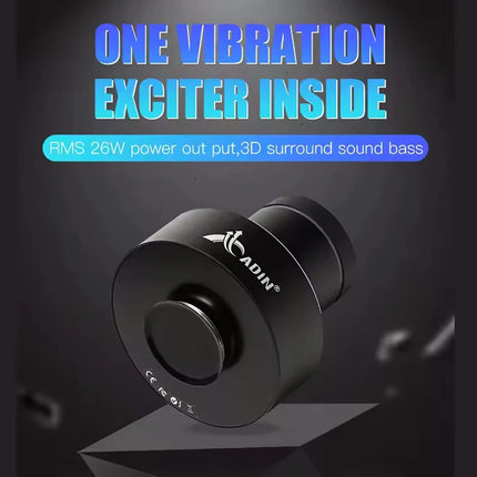 Vibro Subwoofer Anti-Neighbor Vibration Bluetooth Speaker Portable Sound Box Music Wireless Woofers Bass Caixa De Som Bocina Mp3