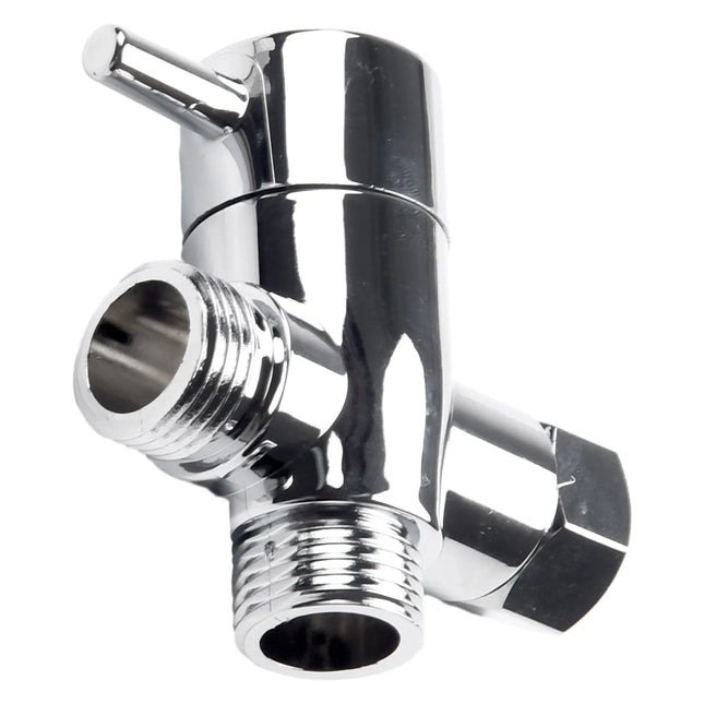3 Way Shower Head Diverter Valve T Adapter Bath 1/2 Shower Head Mount Valve Diverter ABS Converter Bathroom Accessories