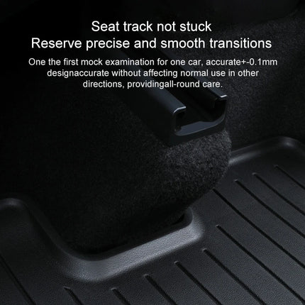 BYTON Floor Mats Compatible Custom Fit Floor Liners for 2023-2026 Tesla Model 3 Highland All Weather Protection car mats