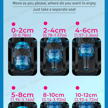 Automatic Thrusting Male Masturbator Cup Stimulators Game Jet Cups Retractable Vibrating Robotic Handle Control Sex Toys For Men