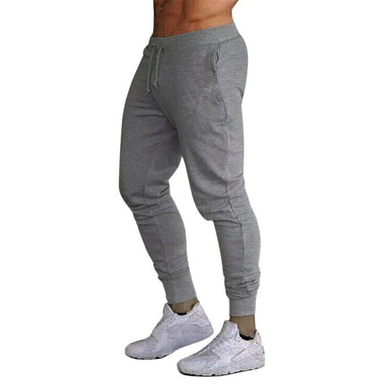Mens Casual Pants Autumn Winter Fleece Sweatpants Men Joggers Elastic Waist Sport Casual Trousers Baggy Fitness Gym Clothing
