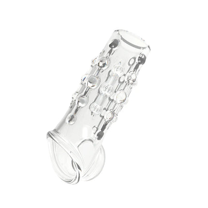 Penis Extender Cock Rings Delay Ejaculation Penis Stimulate Clitoral G-spot Dick Sleeve Silicone Enlargement Sex Toys For Men