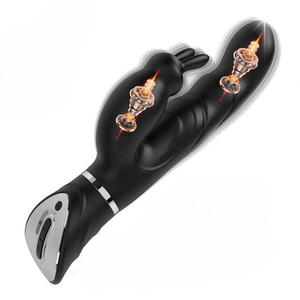 Women Dildo Rabbit Vibrator Powerful Vibration Clit G-spot Vaginal Nipple Stimulator Massager Female Orgasm Masturbator Sex Toys