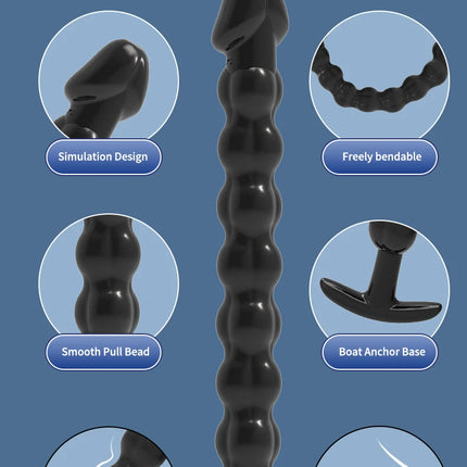 Anal Toy/Beads/Chain/Balls/Egg/Stimulator/Training/Trainer Butt Plug For Men Anus Extender Prostate Massager
