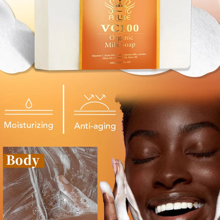 AILKE Vitamin C Whitening Kit For Women, Even Skin Tone, Clean Skin, Moisturizing, Anti Wrinkles, Skin Glowing Beauty Set