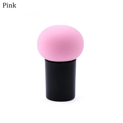 Cosmetic Sponge Handheld Mushroom Head Cosmetic Puff Foundation Cream Concealer Makeup Sponges Smooth Sponge Beauty Makeup Tools