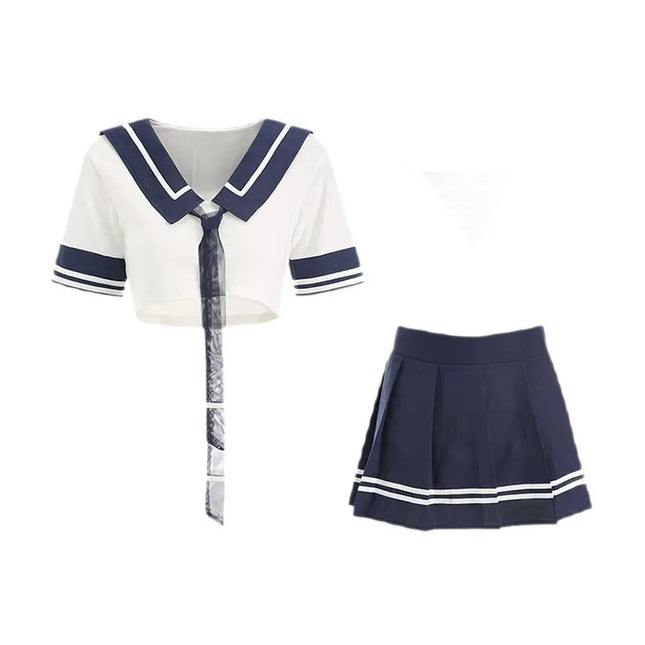 Erotic Lingerie Sexy Underwear Maid Roleplay Cosplay Costume Women Uniform Temptation JK Dress Erotic Clothing