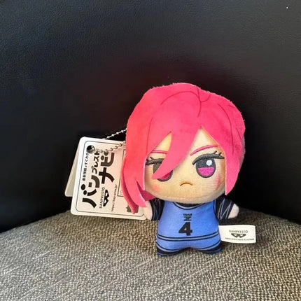10cm Blue Lock Anime Game Plush Toy KeyChain Pendant Backpack Charm  Creative Birthday Gift Figure Doll