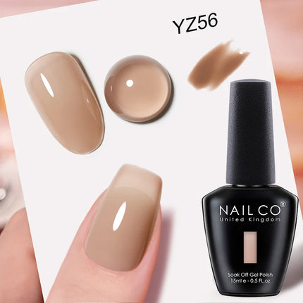 NAILCO Gel Nail Polish 15ml Hema TPO Free Nail Art Vernis Semi Permanent UV Gel Polish Nail Manicure Nail Varnish Ongle Top Coat