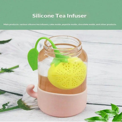 New Silicone Tea Infuser Teabag Kettle Loose Tea Leaf Strainer Ball Holder Herbal Spice Filter Teapot Gadgets Tea Brewing Device