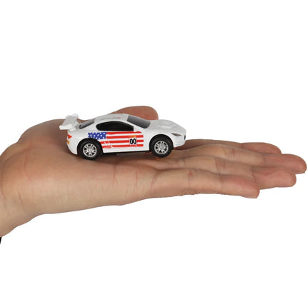 2pcs Slot Car 1/64 Scale Electric Racing High Speed Track Cars 1:64 with Lights Compatible Carrera Go Scalextric Toy