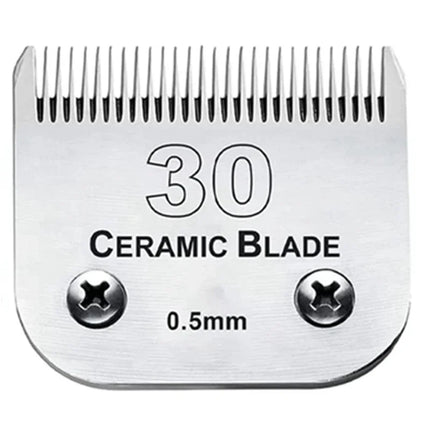 Detachable Pet Dog Cat Grooming Clipper Ceramic Blade Compatible with Most Andis,Oster A5,Wahl KM10 Series Animals Clippers