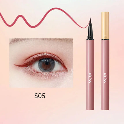 [ClearanceSale] Ukiss Neon Eyeliner,Liquid & Flowing Texture,Long-Lasting & Smudge-Proof,Highly Pigmented,Daily Office Makeup