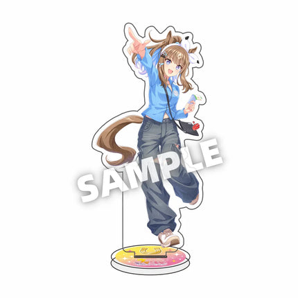 Anime Uma Musume Pretty Derby Acrylic Stand keychain Tachyon Opera O Cafe Oguri Cap Kitasan figure Plate Cosplay Prop Decor Gift