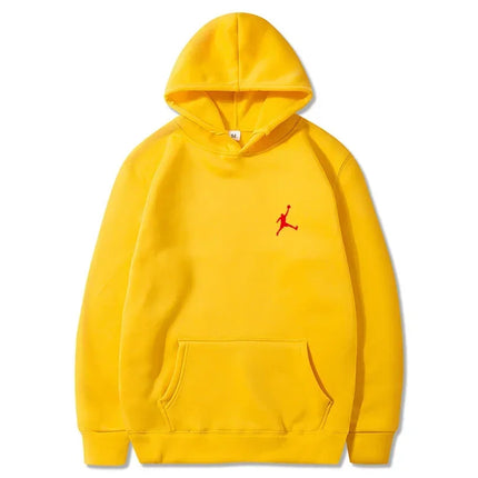 Hooded Jersey for Men and Women Autumn_Winter Printed Hooded Shirt Fashion Unisex High Quality Sportswear