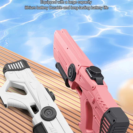 Electric Automatic Water Storage Gun Toys Portable Children Summer Beach Outdoor Fight Fantasy Spray Gun Toys Boy Kid Adult Game
