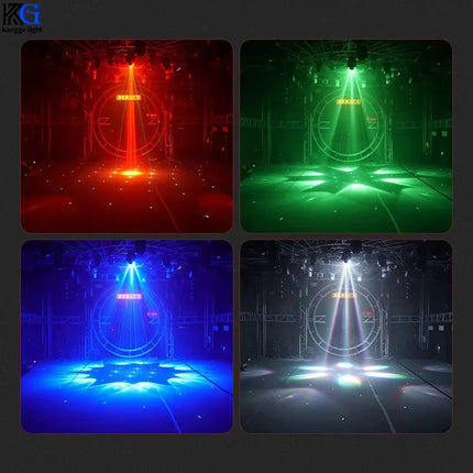 6x10W Bee Eyes Laser Light DJ Party Disco Stage Beam Effect Lighting DMX512 Bar RGB Laser Light for Christmas KTV Night Club