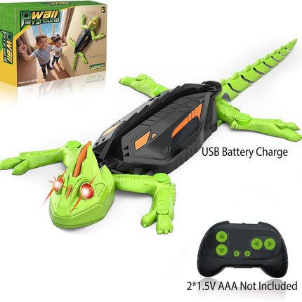 Remote Controlled Gecko Chameleon Robot Car Indoor Climbing Toy Kids Birthday Gift For Boys Girls 3+ Years Old