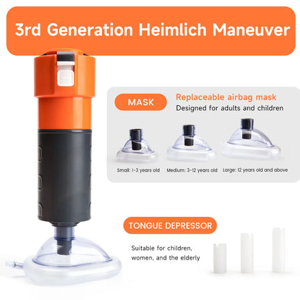 Auto Cpr First Aid Device Anti Asphyxia Rescue Devices Portable Home Outdoor Heimlich Emergency Machine for Adult and Child