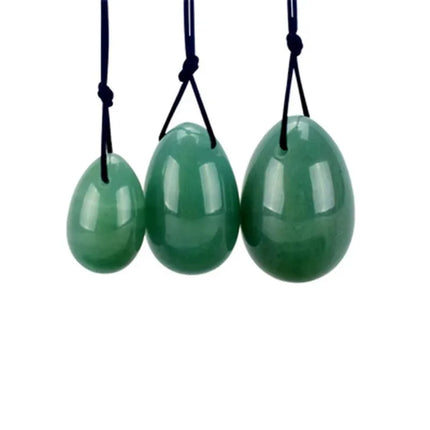 Natural Jade Egg Vaginal Balls Yoni Egg Set Yoni Wand Vaginal Tightening Massage Ball Kegel Balls Vagina Muscle Kegel Exerciser