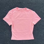 pink short sleeves / S