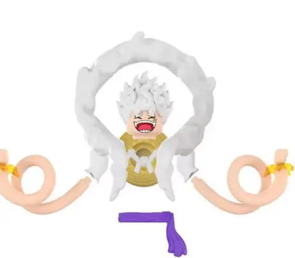 Nika Luffy Five Gear Action Figure Model Kit WM6194 WM6193 DY601S DY602S DY684 DY639 DY676 Mini Assembly Toys Children Gift