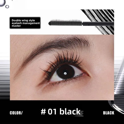 Judydoll Waterproof Lengthening Curling Lash Mascara & PrimerSet in Metal Tube with Fine Comb Brush - Smudge Proof Makeup Beauty