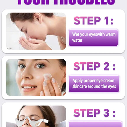 Eye massage instrument, relieve eye fatigue, eliminate eye bags, reduce dark circles, brighten eyes