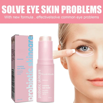 Women Extra Renewing Rosehip Eye Balm For Face Lifting Moisturizing Balm Stick Deep Hydration Moisturizer Eye Care