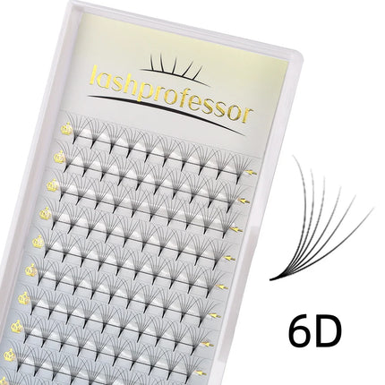 Lashprofessor 6D 8D 10D Premade Fans Lashes Pointy Base Russian Volume Fans Lashes Professional Eyelash Extensions Makeup Cilios