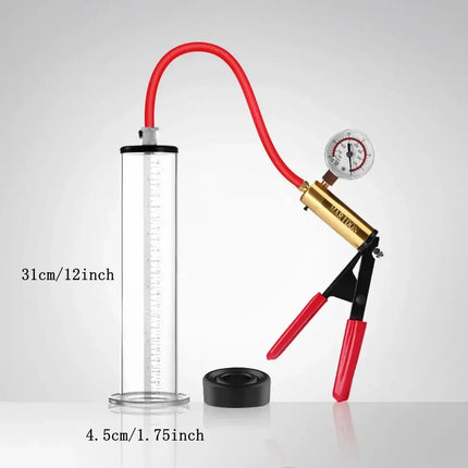 Physical Pump Dick Trainer Penis Enlarger Male Spa Penis Enlargement Penis Pump Cock Extender  Vacuum Pump For Men Glans Sex Toy