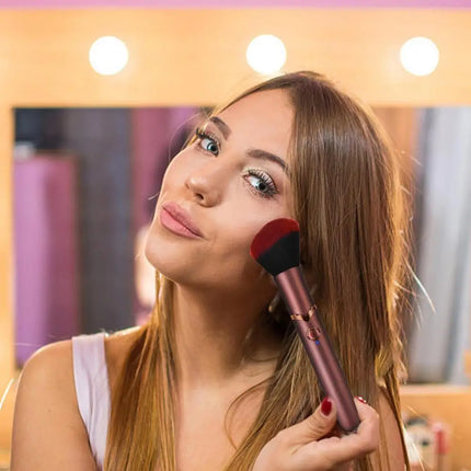HOT Makeup Brush Electric Multi-Function Soft Fluffy Portable Foundation Brush Vibration Rechargeable Detail Makeup Tool
