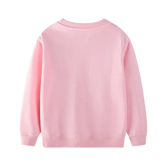 Jumping Meters 2-7T Fairy Tale Girls Sweatshirts For Autumn Spring Long Sleeve Baby Clothing Toddler Hooded Kids Shirts