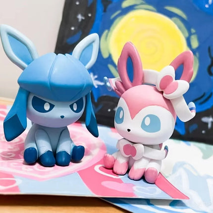 New in Stock Genuine Funism Pokémon Eevee Little Adventure Mini Figure Ornament  Animation Peripheral Gift