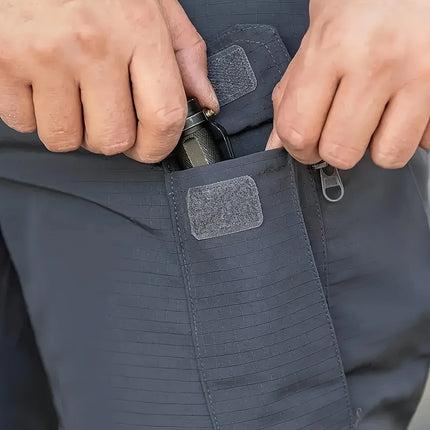 Men's Tactical Cargo Pants 6XL Plus Size Outdoor Casual Sports Pant Hiking Fishing Waterproof Multi-pocket Men Trousers
