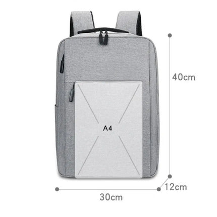 Trendy Men's Minimalist Backpack Versatile Backpack Large Capacity School Student Backpack Rucksack Computer Travel Bag Unisex
