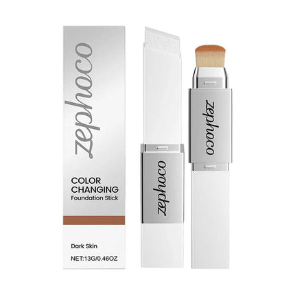 2-in-1 Color Changing Foundation Stick Light Moisturizing Matt Base Makeup Long Lasting Waterproof Contouring Korean Make Up
