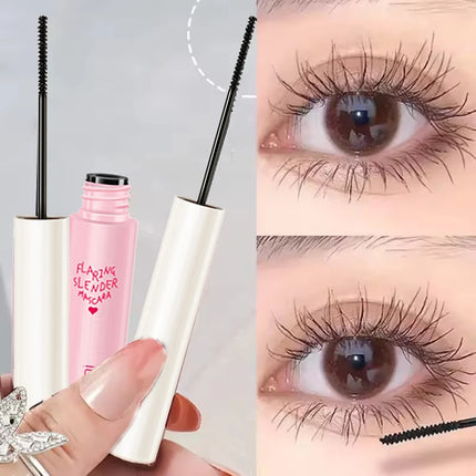 Black Sunflower Mascara 3D Ultra-Fine Eyelash Lengthening,Brown Waterproof Long-Lasting,Must-Have Cosmetic For Korean Beginners