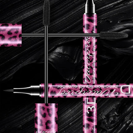 YANQINA Liquid Eyeliner Pencil 4D Waterproof Mascara Set Cosmetics Eye Liner Thick Curling Mascara Eyebrow Pencil Eyes Makeup