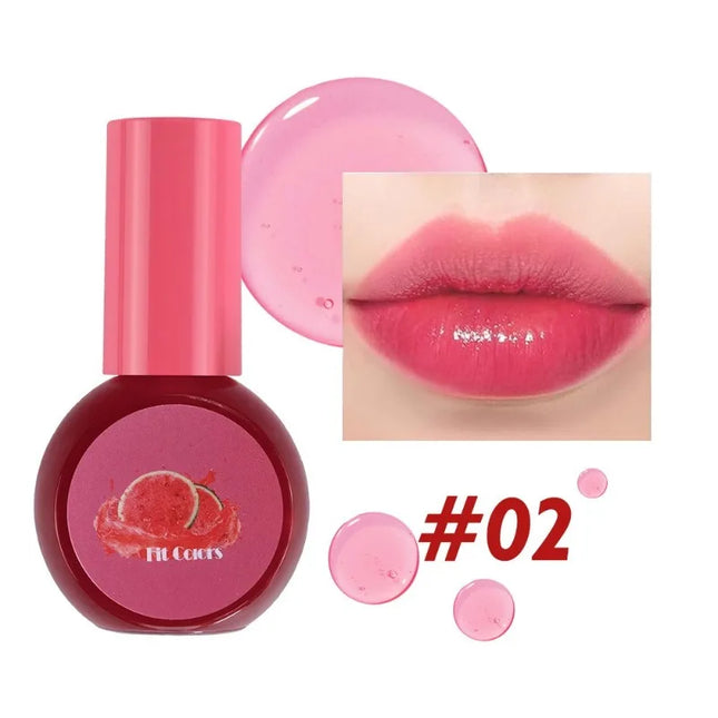 Cherry Juice Fruit Red Water 3in1 Cheek Color Eyeshadow Lip Tint Matte Long-lasting Rich Color Liquid Contouring Liquid Blush